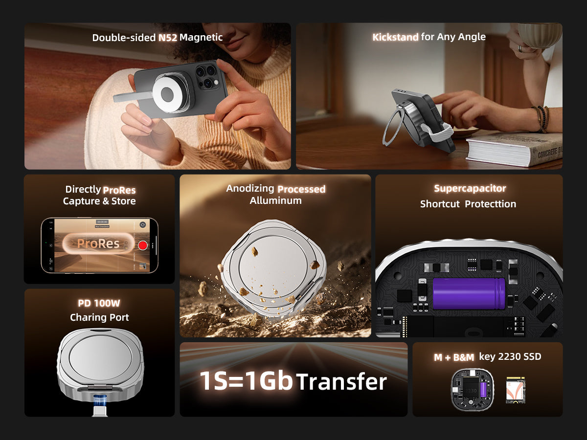 512 GB M.2 2230 NVMe SSD mit Halterung