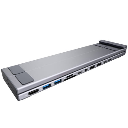 Ultra-Slim Foldable Design of Mukiya Hub Stand for Digital Nomads and Travel Work