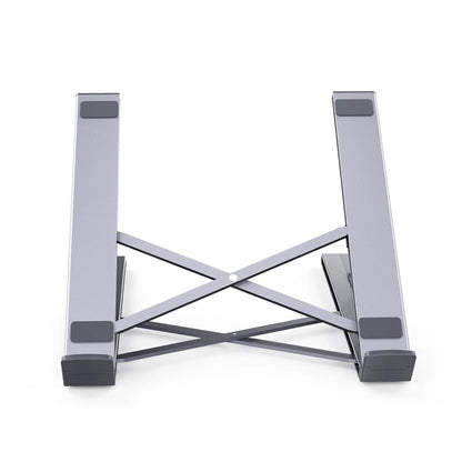 Ergonomic Laptop Riser by Mukiya Ultra with 9 Height Levels to Improve Posture and Reduce Neck Strain